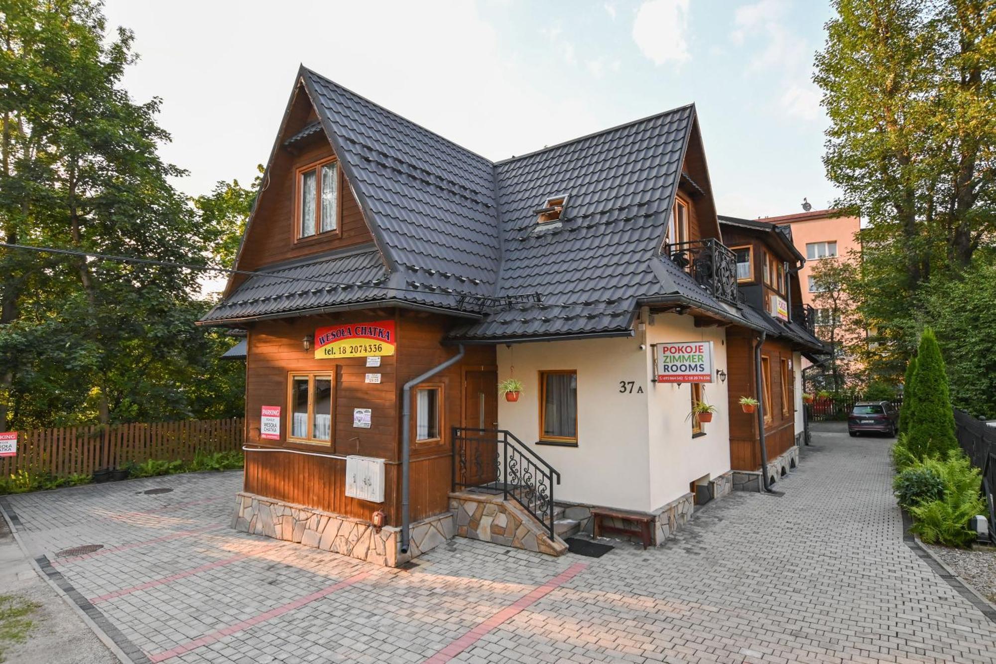 Apartamento Wesoła Chatka - Krupówki 37a Zakopane Exterior foto