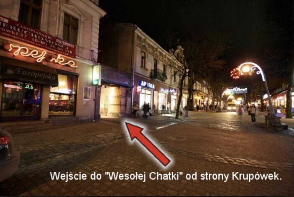 Apartamento Wesoła Chatka - Krupówki 37a Zakopane Exterior foto